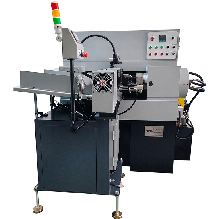 Two rollers thread rolling machine FD-25T with automatic feeder